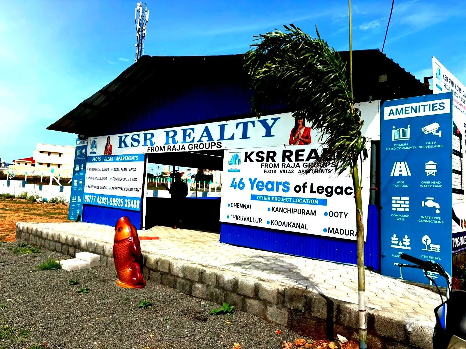 KSR plotted community